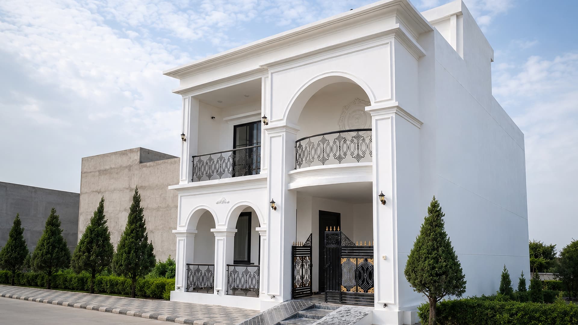 Premium Row House Exterior