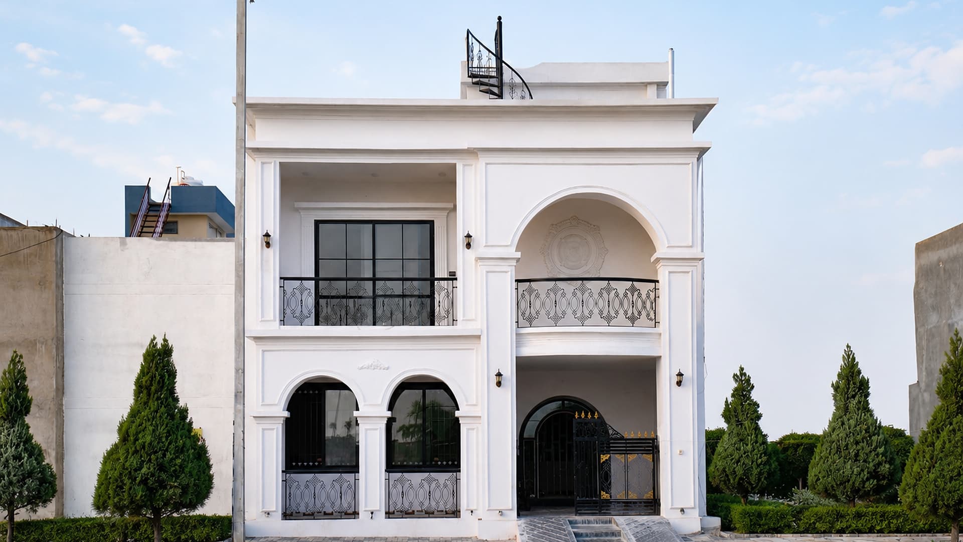 Premium Row House Exterior