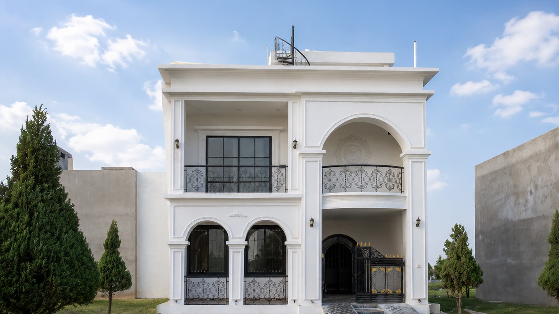 Premium Row House Exterior