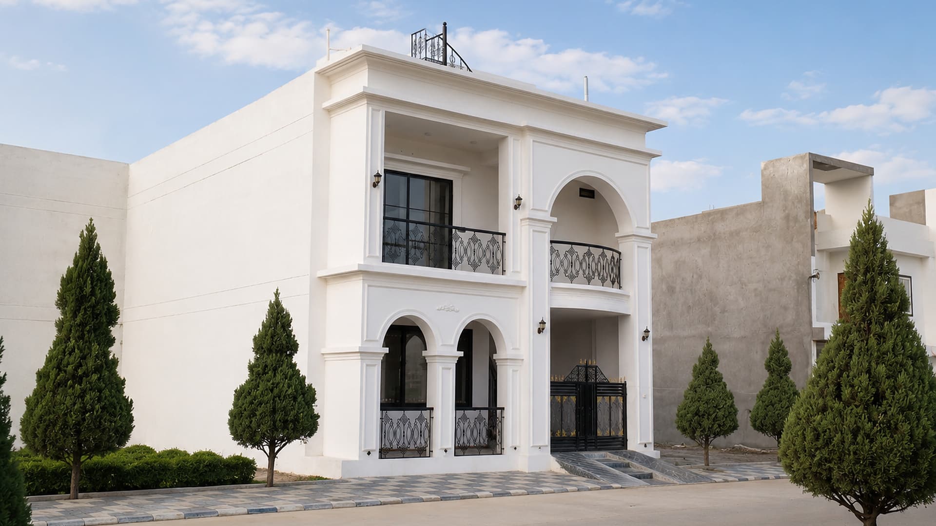 Premium Row House Exterior