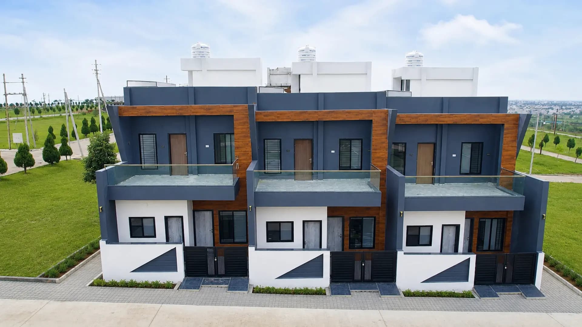 Row House Streetscape