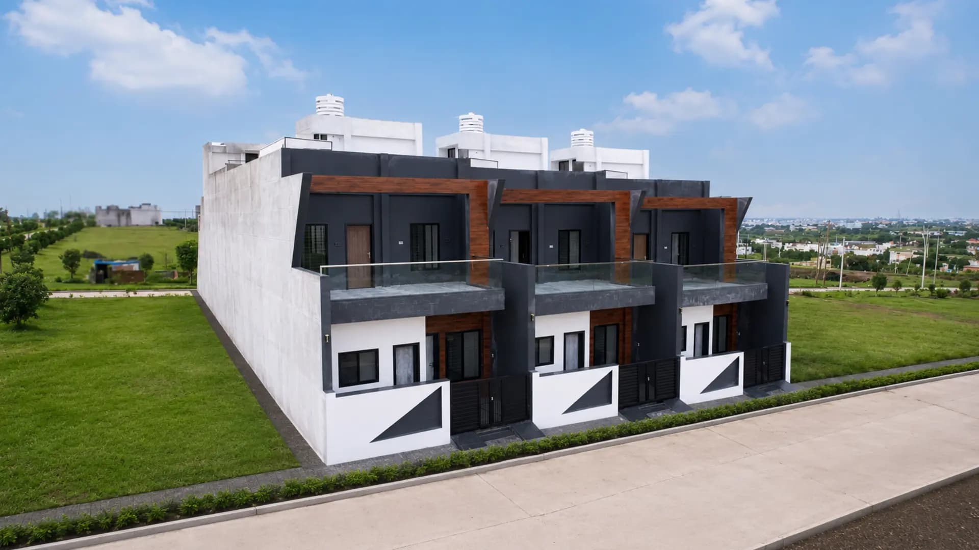 Row House Streetscape